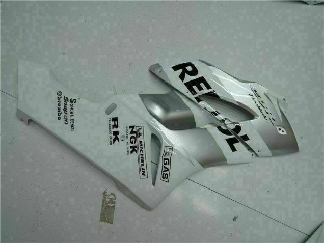 04-05 Silber Weiß Repsol Honda CBR1000RR Motorrad Verkleidungen