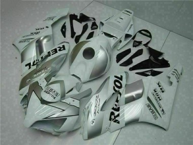 04-05 Silber Weiß Repsol Honda CBR1000RR Motorrad Verkleidungen