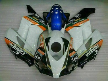 04-05 Weiß Blau Honda CBR1000RR Motorrad Verkleidung