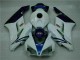04-05 Weiß Blau Honda CBR1000RR Motorrad Verkleidungen 04-05 Weiß Blau Honda CBR1000RR Motorrad Verkleidungen