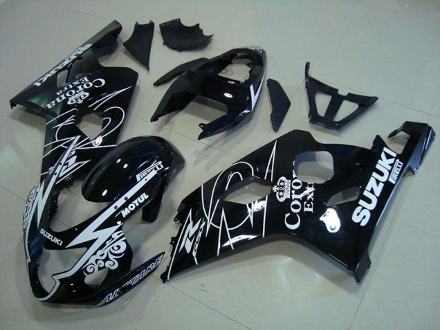 04-05 Weiß Corona Extra Motul Suzuki GSXR 750 Motorrad Verkleidung 04-05 Weiß Corona Extra Motul Suzuki GSXR 750 Motorrad Verkleidung