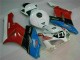 04-05 Weiß Rot 77 Honda CBR1000RR Motorrad Verkleidung