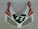 04-05 Weiß Rot 77 Honda CBR1000RR Motorrad Verkleidung