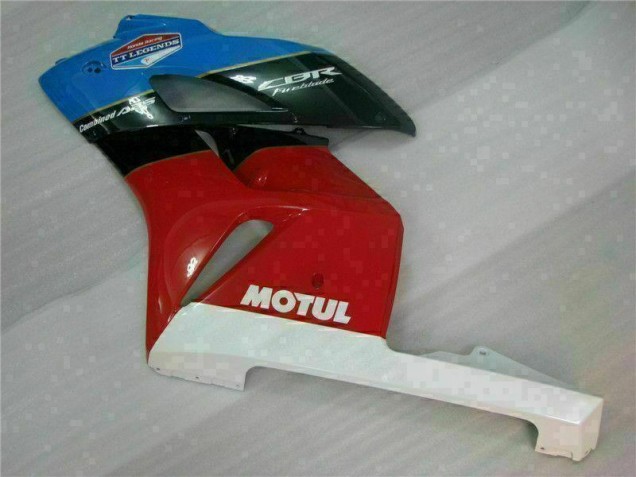 04-05 Weiß Rot 77 Honda CBR1000RR Motorrad Verkleidung