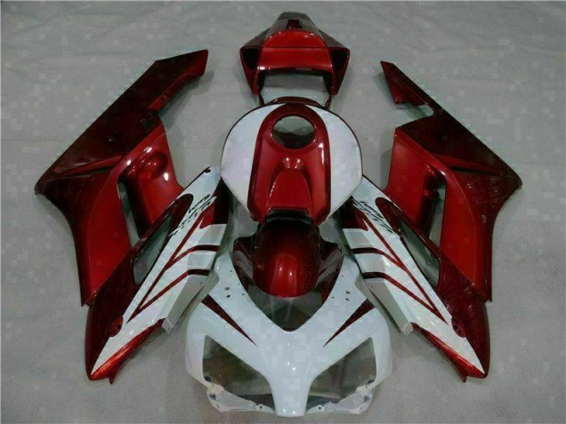 04-05 Weiß Rot Honda CBR1000RR Motorrad Verkleidungen