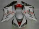04-05 Weiß Rot Honda CBR1000RR Motorrad Vollverkleidung 04-05 Weiß Rot Honda CBR1000RR Motorrad Vollverkleidung