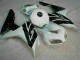 04-05 Weiß Schwarz Honda CBR1000RR Motorrad Vollverkleidung 04-05 Weiß Schwarz Honda CBR1000RR Motorrad Vollverkleidung
