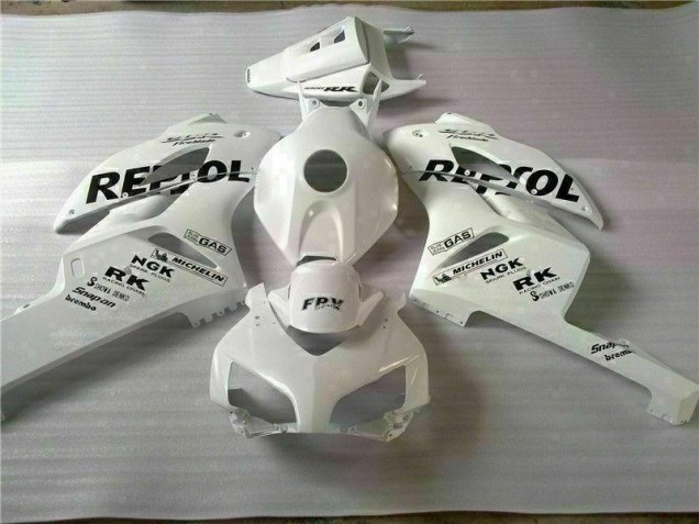 04-05 Weiß Schwarz Repsol Honda CBR1000RR Motorrad Verkleidung