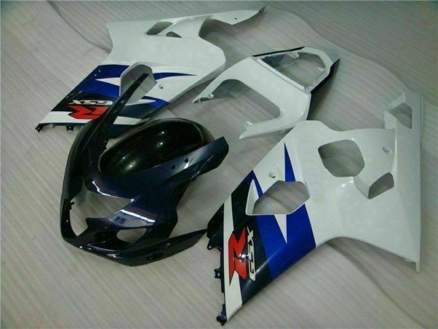 04-05 Weiß Schwarz Suzuki GSXR 600/750 Motorrad Verkleidung
