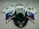 04-05 Weiß Schwarz Suzuki GSXR 600/750 Motorrad Verkleidung