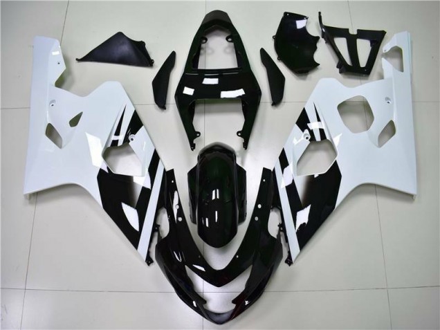 04-05 Weiß Schwarz Suzuki GSXR 600/750 Motorrad Verkleidungen