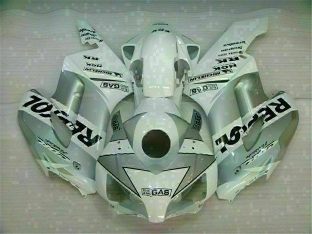 04-05 Weiß Silber Repsol Honda CBR1000RR Motorrad Verkleidung 04-05 Weiß Silber Repsol Honda CBR1000RR Motorrad Verkleidung