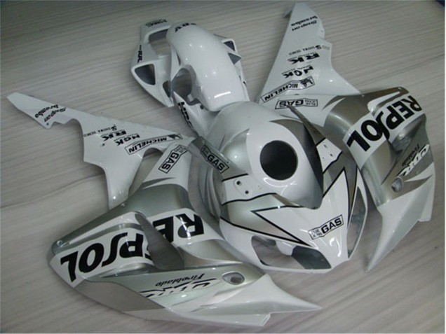 04-05 Weiß Silber Schwarz Repsol Honda CBR1000RR Motorrad Verkleidung 04-05 Weiß Silber Schwarz Repsol Honda CBR1000RR Motorrad Verkleidung