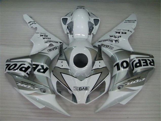 04-05 Weiß Silber Schwarz Repsol Honda CBR1000RR Motorrad Verkleidung 04-05 Weiß Silber Schwarz Repsol Honda CBR1000RR Motorrad Verkleidung