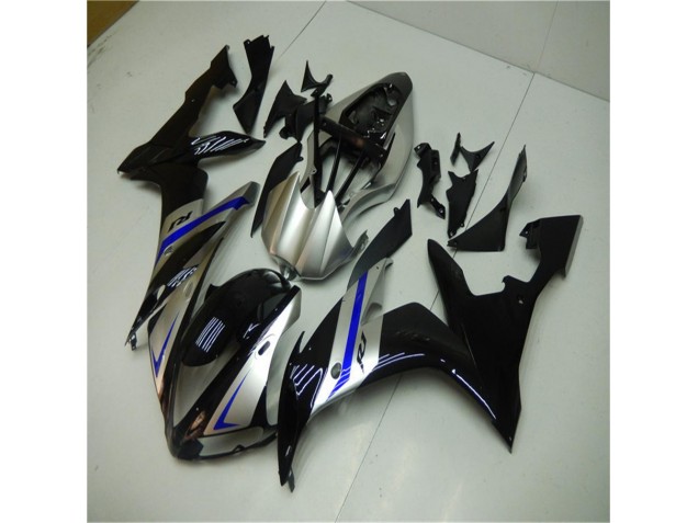 04-06 Blau Schwarz Silber Yamaha YZF R1 Motorrad Verkleidung 04-06 Blau Schwarz Silber Yamaha YZF R1 Motorrad Verkleidung