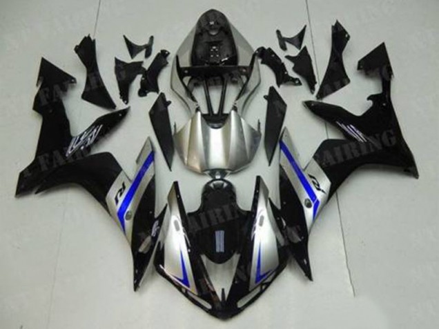 04-06 Blau Schwarz Silber Yamaha YZF R1 Motorrad Verkleidung 04-06 Blau Schwarz Silber Yamaha YZF R1 Motorrad Verkleidung