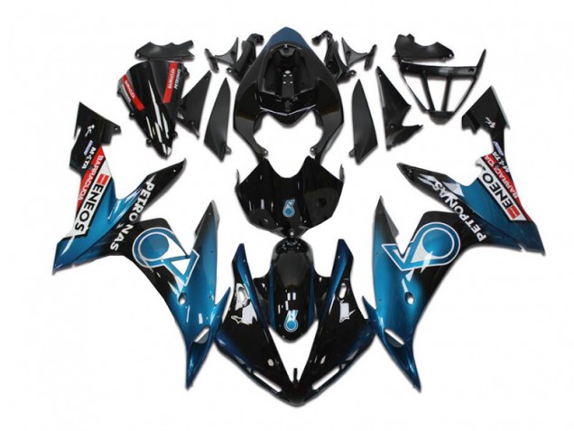 04-06 Blau Schwarz Yamaha YZF R1 Motorrad Vollverkleidung 04-06 Blau Schwarz Yamaha YZF R1 Motorrad Vollverkleidung