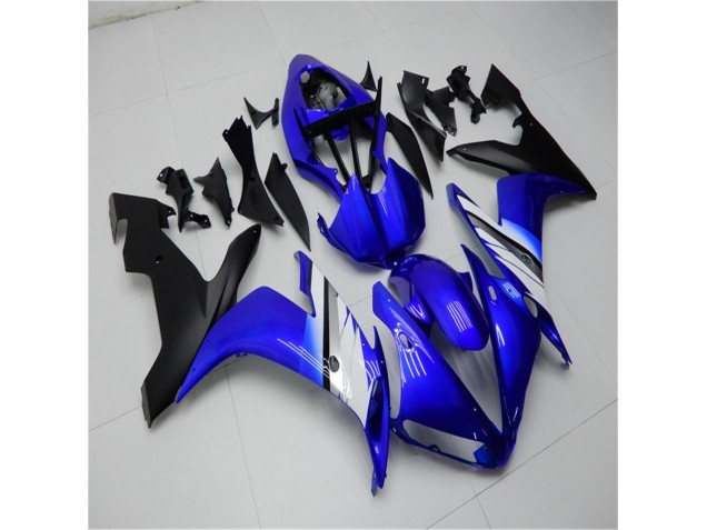 04-06 Blau Weiß Schwarz Yamaha YZF R1 Motorrad Verkleidung 04-06 Blau Weiß Schwarz Yamaha YZF R1 Motorrad Verkleidung
