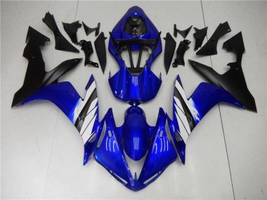 04-06 Blau Weiß Schwarz Yamaha YZF R1 Motorrad Verkleidung