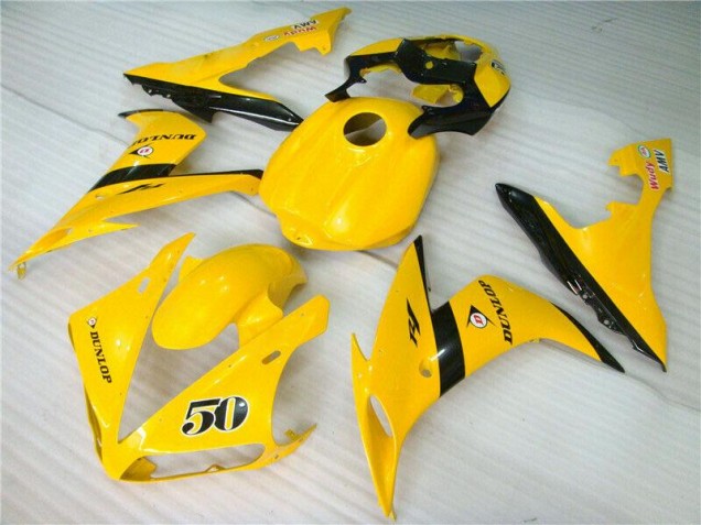 04-06 Gelb Yamaha YZF R1 Motorrad Verkleidung 04-06 Gelb Yamaha YZF R1 Motorrad Verkleidung