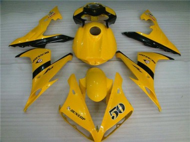 04-06 Gelb Yamaha YZF R1 Motorrad Verkleidung