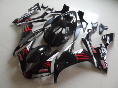 04-06 Rot Monster Yamaha YZF R1 Motorrad Verkleidung