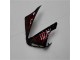 04-06 Rot Schwarz Yamaha YZF R1 Motorrad Verkleidung