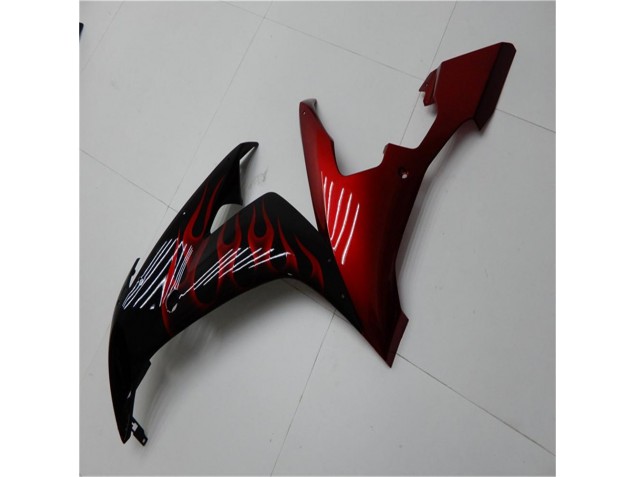 04-06 Rot Schwarz Yamaha YZF R1 Motorrad Verkleidung