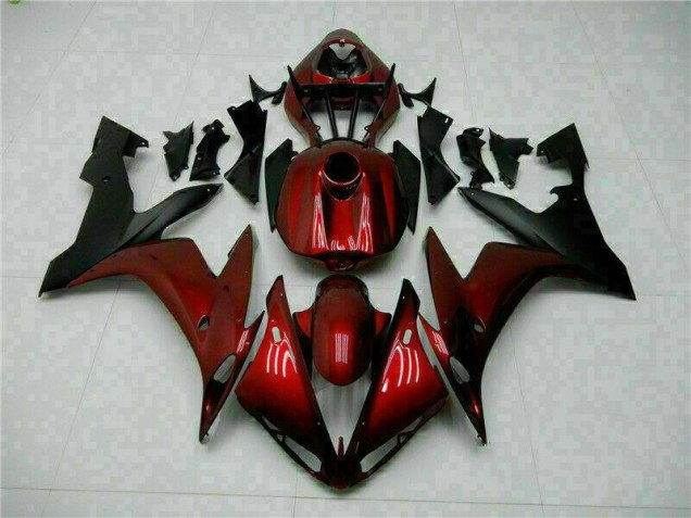 04-06 Rot Schwarz Yamaha YZF R1 Motorrad Verkleidungen 04-06 Rot Schwarz Yamaha YZF R1 Motorrad Verkleidungen