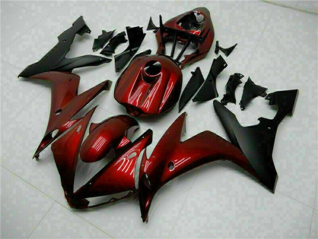 04-06 Rot Schwarz Yamaha YZF R1 Motorrad Verkleidungen 04-06 Rot Schwarz Yamaha YZF R1 Motorrad Verkleidungen