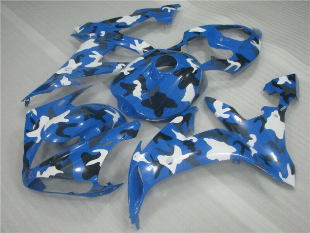 04-06 Rot Weiß Yamaha YZF R1 Motorrad Verkleidung 04-06 Rot Weiß Yamaha YZF R1 Motorrad Verkleidung