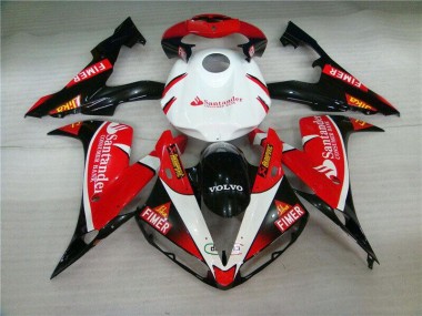 04-06 Rot Yamaha YZF R1 Motorrad Verkleidungen