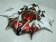 04-06 Rot Yamaha YZF R1 Motorrad Vollverkleidung