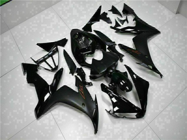 04-06 Schwarz Yamaha YZF R1 Motorrad Verkleidung 04-06 Schwarz Yamaha YZF R1 Motorrad Verkleidung