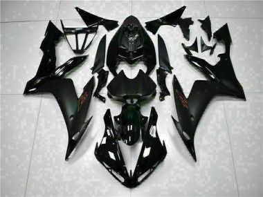 04-06 Schwarz Yamaha YZF R1 Motorrad Verkleidung