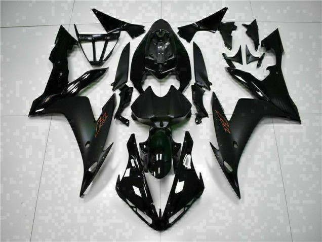 04-06 Schwarz Yamaha YZF R1 Motorrad Verkleidung 04-06 Schwarz Yamaha YZF R1 Motorrad Verkleidung