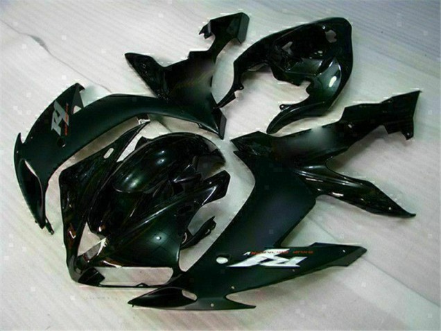 04-06 Schwarz Yamaha YZF R1 Motorrad Vollverkleidung & Plastik 04-06 Schwarz Yamaha YZF R1 Motorrad Vollverkleidung & Plastik