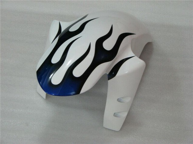 04-06 Weiß Blau Flamme Yamaha YZF R1 Motorrad Verkleidung 04-06 Weiß Blau Flamme Yamaha YZF R1 Motorrad Verkleidung