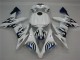 04-06 Weiß Blau Flamme Yamaha YZF R1 Motorrad Verkleidung 04-06 Weiß Blau Flamme Yamaha YZF R1 Motorrad Verkleidung