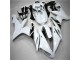 04-06 Weiß Schwarz Yamaha YZF R1 Motorrad Verkleidung