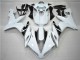 04-06 Weiß Schwarz Yamaha YZF R1 Motorrad Verkleidung