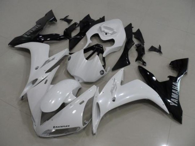 04-06 Weiß Schwarz Yamaha YZF R1 Motorrad Verkleidungen 04-06 Weiß Schwarz Yamaha YZF R1 Motorrad Verkleidungen