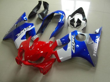 04-07 Blau Rot Honda CBR600 F4i Motorrad Verkleidung