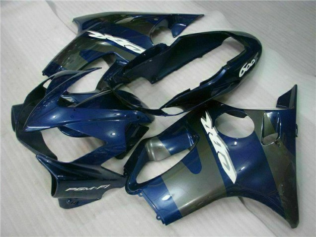 04-07 Blau Silber Honda CBR600 F4i Motorrad Verkleidung 04-07 Blau Silber Honda CBR600 F4i Motorrad Verkleidung