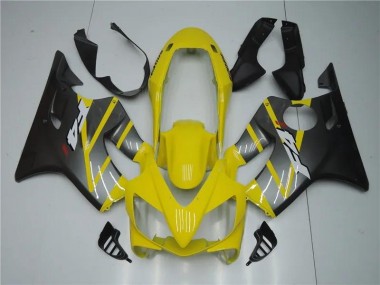 04-07 Gelb Grau Honda CBR600 F4i Motorrad Verkleidungen