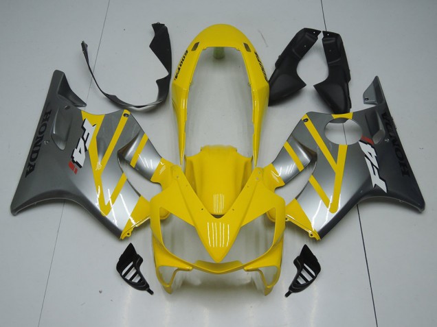 04-07 Gelb Grau Honda CBR600 F4i Motorrad Vollverkleidung