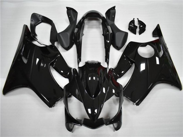 04-07 Glänzend Schwarz Honda CBR600 F4i Motorrad Verkleidung 04-07 Glänzend Schwarz Honda CBR600 F4i Motorrad Verkleidung