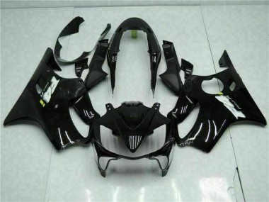 04-07 Glänzend Schwarz Honda CBR600 F4i Motorrad Verkleidungen