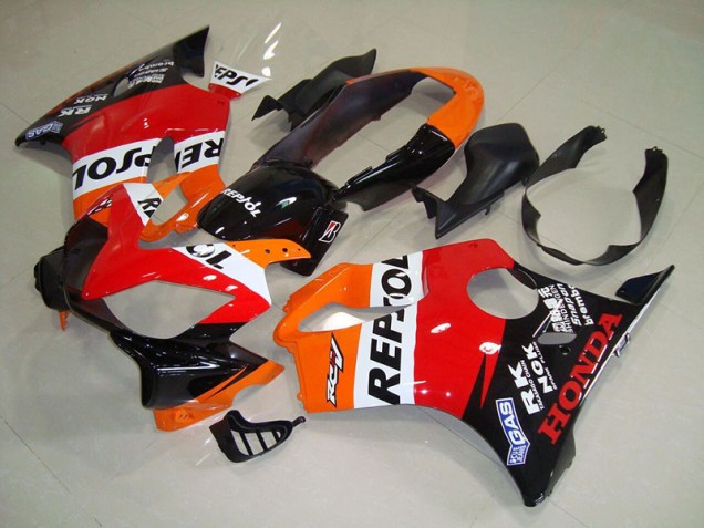 04-07 Repsol Honda CBR600 F4i Motorrad Verkleidungen 04-07 Repsol Honda CBR600 F4i Motorrad Verkleidungen