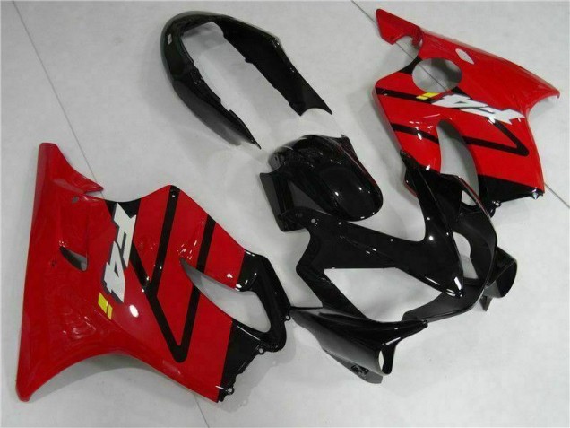 04-07 Rot Schwarz Honda CBR600 F4i Motorrad Vollverkleidung 04-07 Rot Schwarz Honda CBR600 F4i Motorrad Vollverkleidung